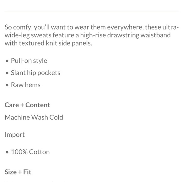 NEW! FP MOVEMENT upbeat wide leg pants - Picture 12 of 12